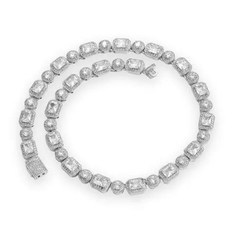 Alternating Halo Link Chain