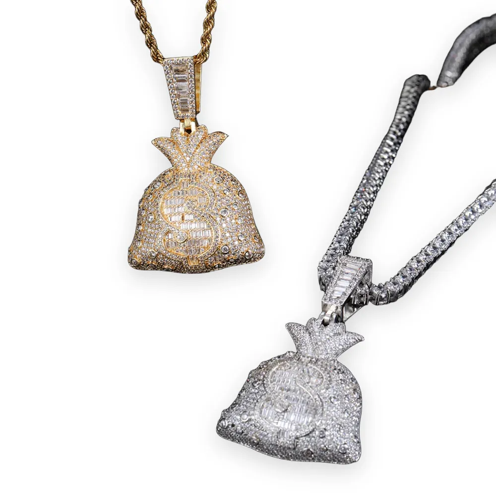 Baguette Money Bag Pendant