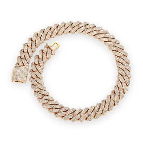 Extra-Heavy Prong Cuban Chain