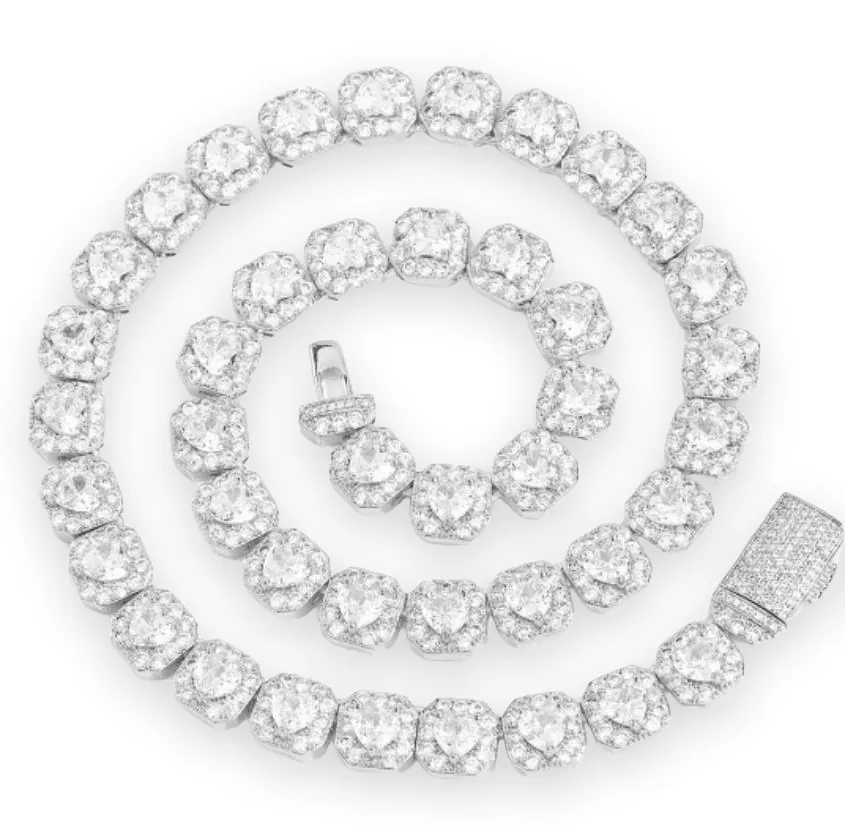 Round Halo Cluster Chain, 10mm